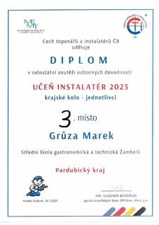 Krajská soutěž Hradec Králové - 18.1.2023 - diplom (1).jpg